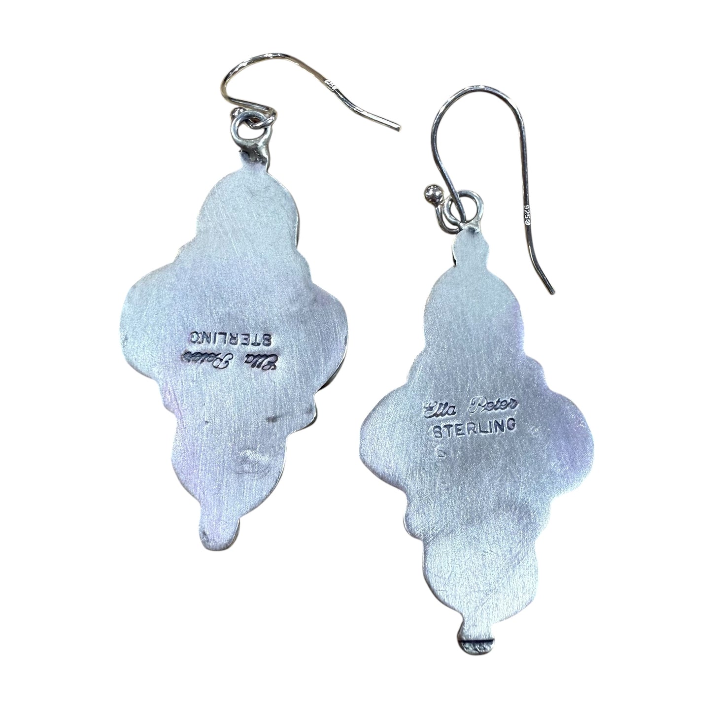 Mixed Stones Dangle Earrings by Ella Peters