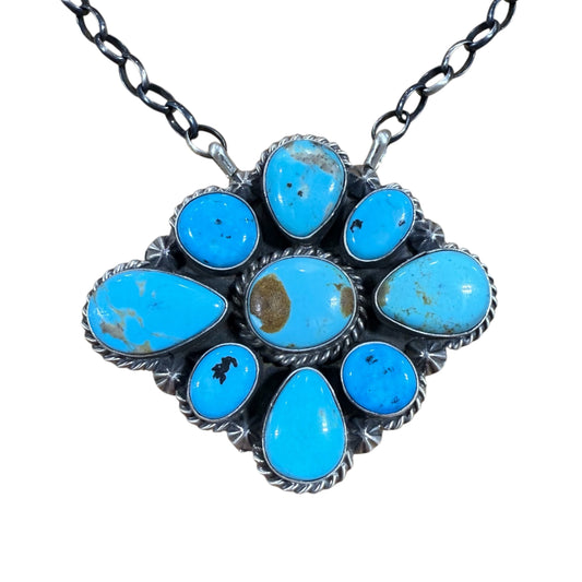16" Kingman Cluster Necklace Elouise Kee