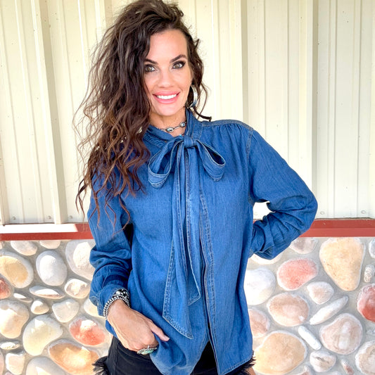 Denim Darling Blouse