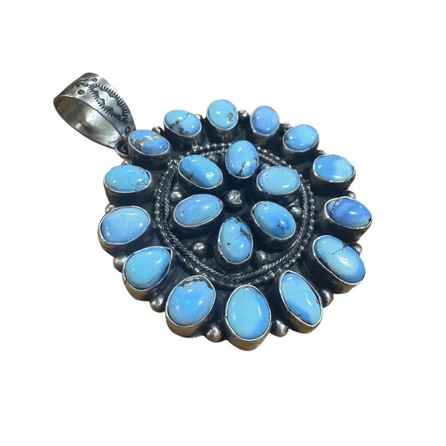 Golden Hills Cluster Pendant by Ella Peters