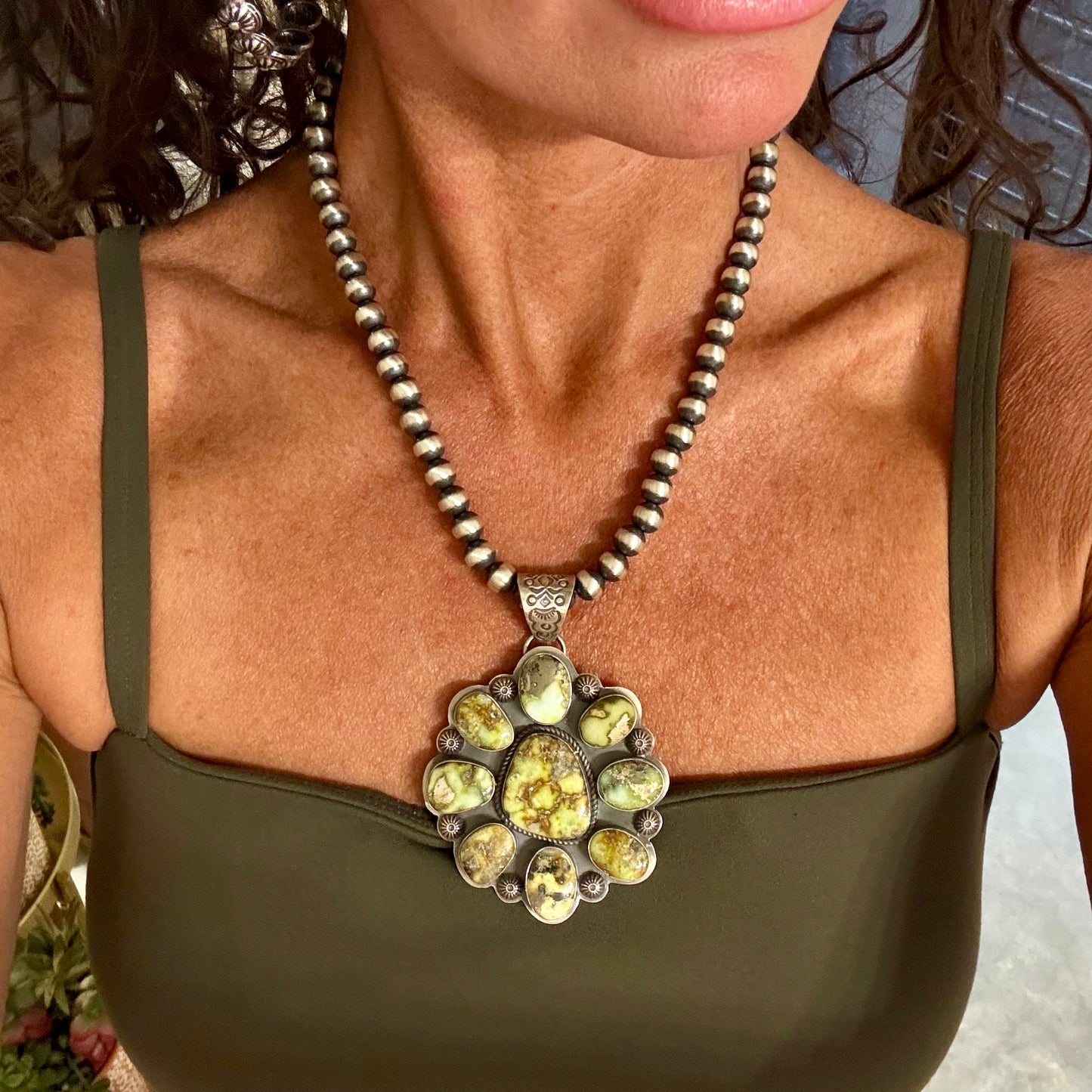 Palomino Cluster Pendant