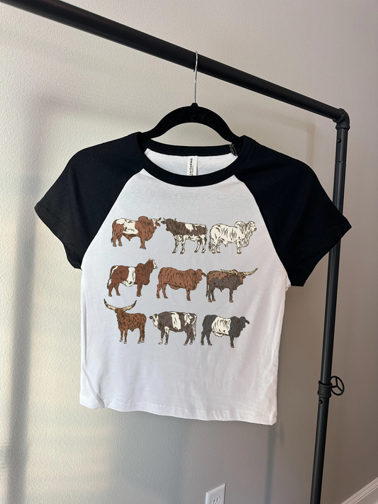 Cow Time Baby Tee