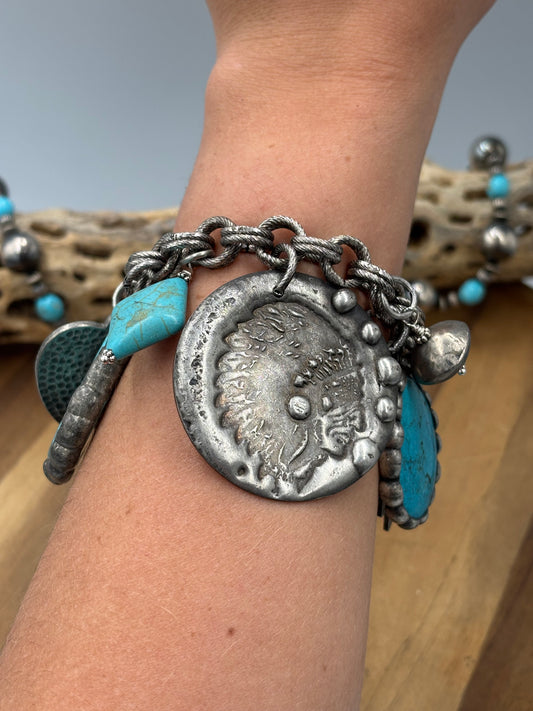 The Turk Charm Bracelet #921-1D