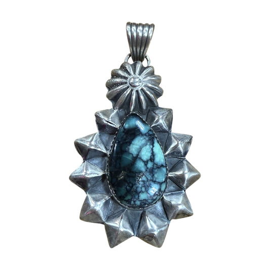 Emerald Rose Pendant by Ned Nez