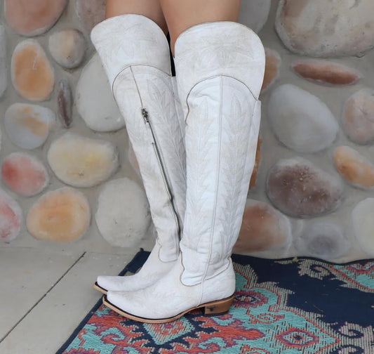 Lane Lexington OTK Ceramic Crackle Boot