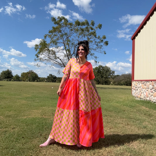 Desert Disco Maxi Dress
