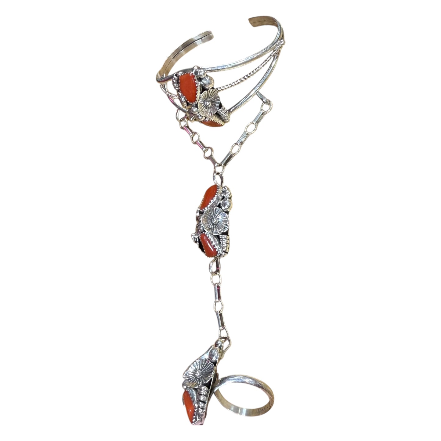 Coral Slave Bracelet