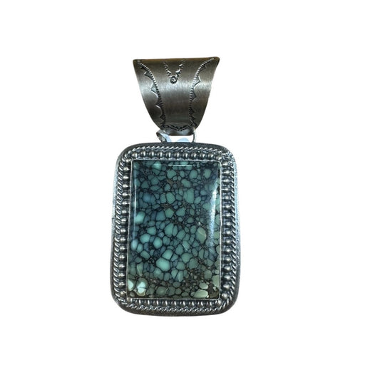 Tree Frog Pendant by Lial Piaso, Navajo