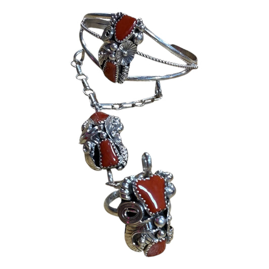 Coral Slave Bracelet