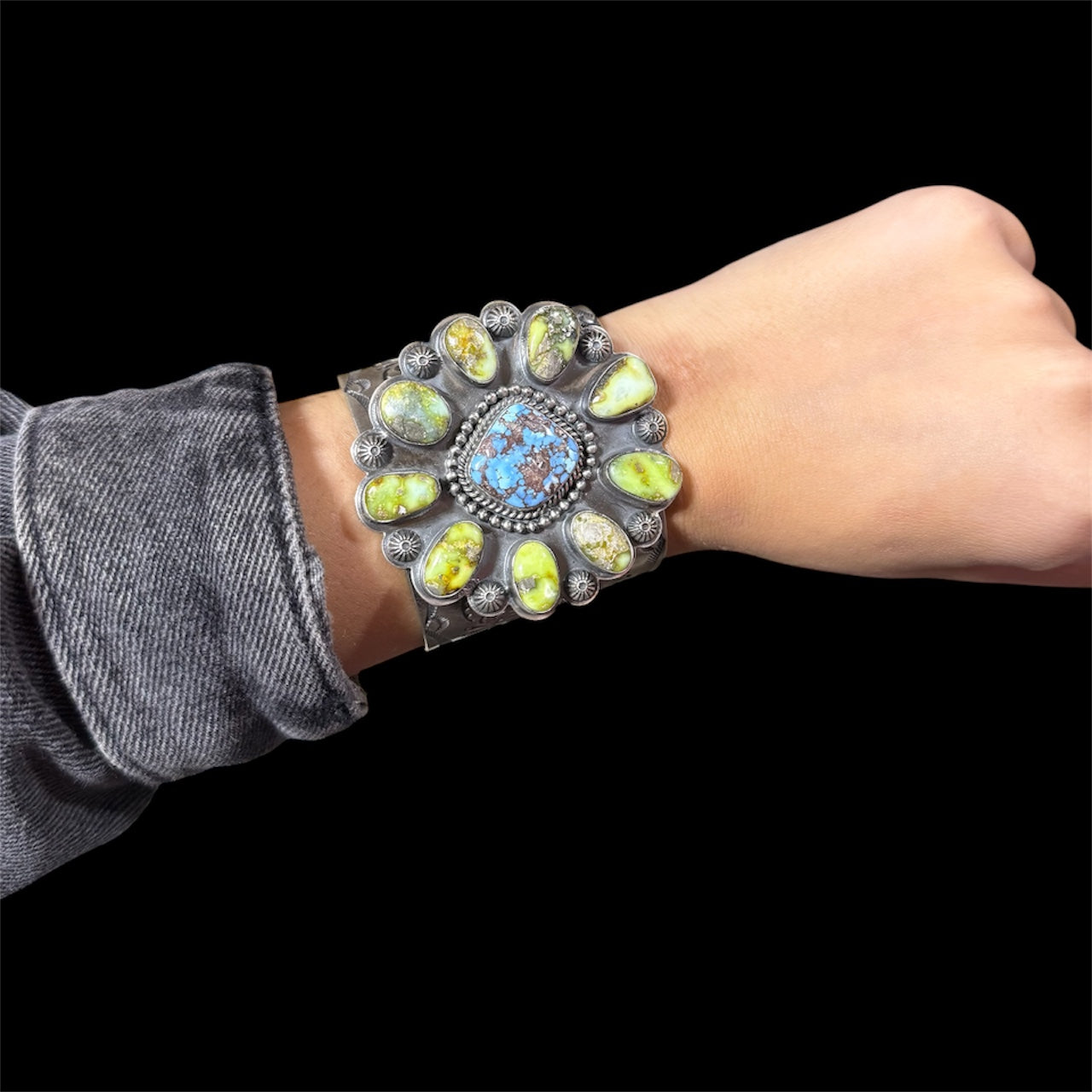 Golden HIlls & Palomino Stone Cuff