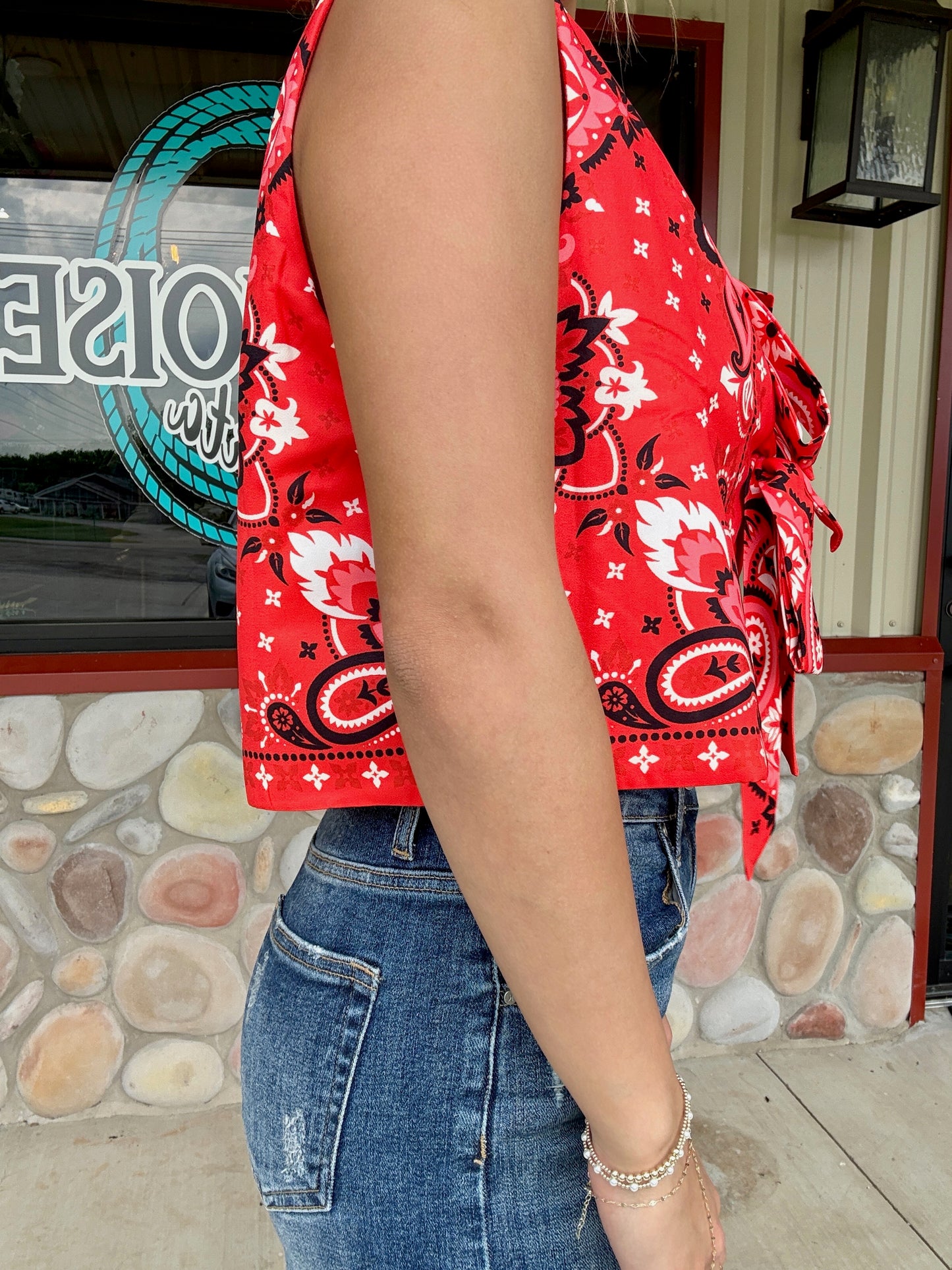 The Red Dirt Rodeo Bow Tie Vest