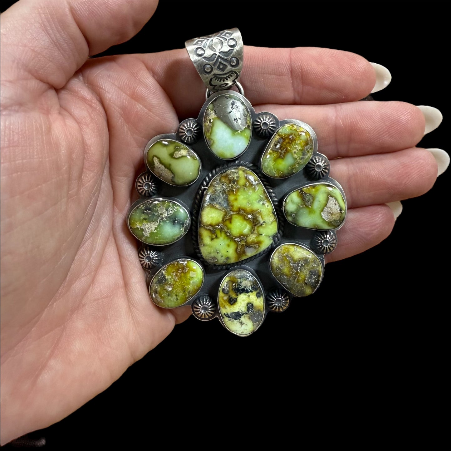 Palomino Cluster Pendant