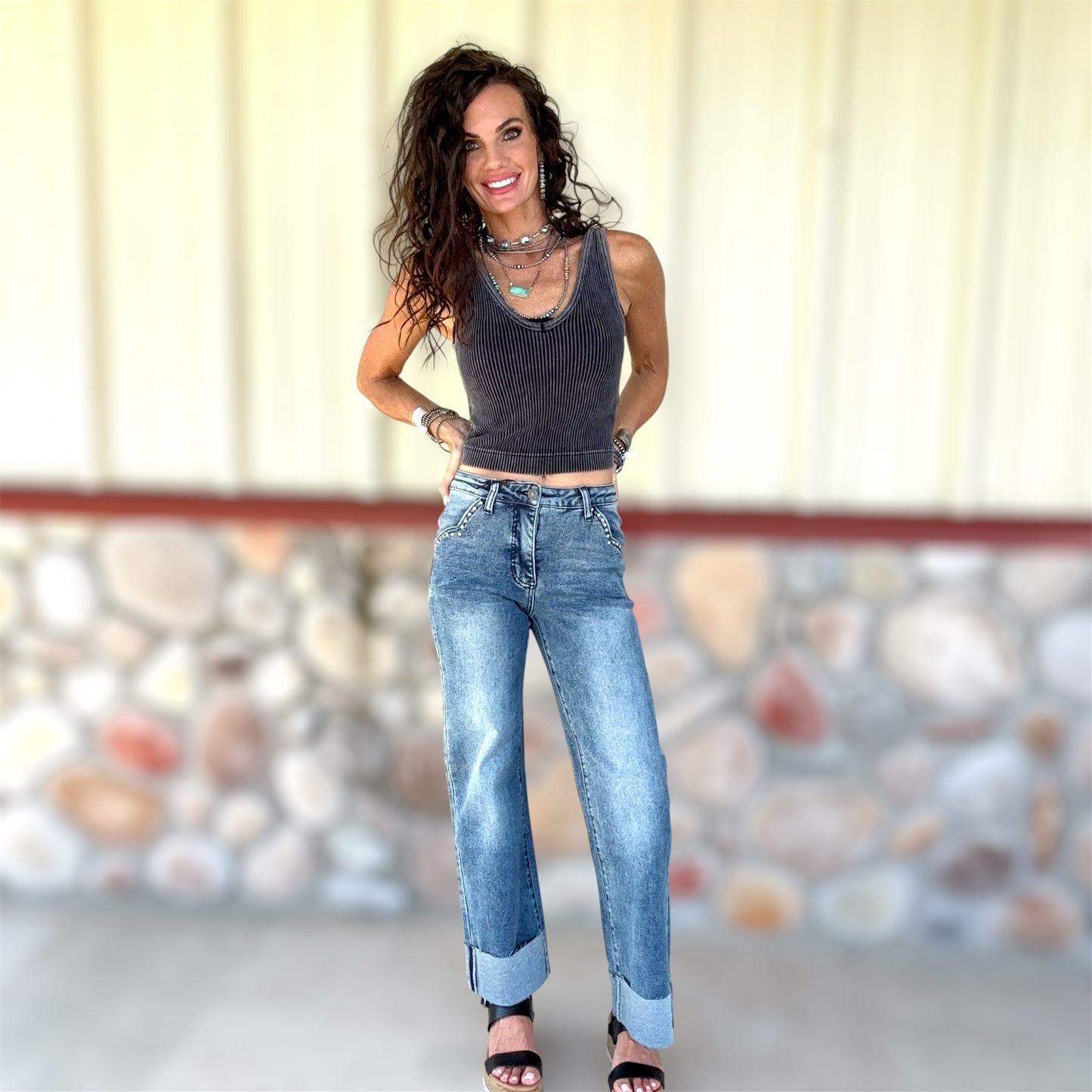 Canyon Crest Crop Jeans
