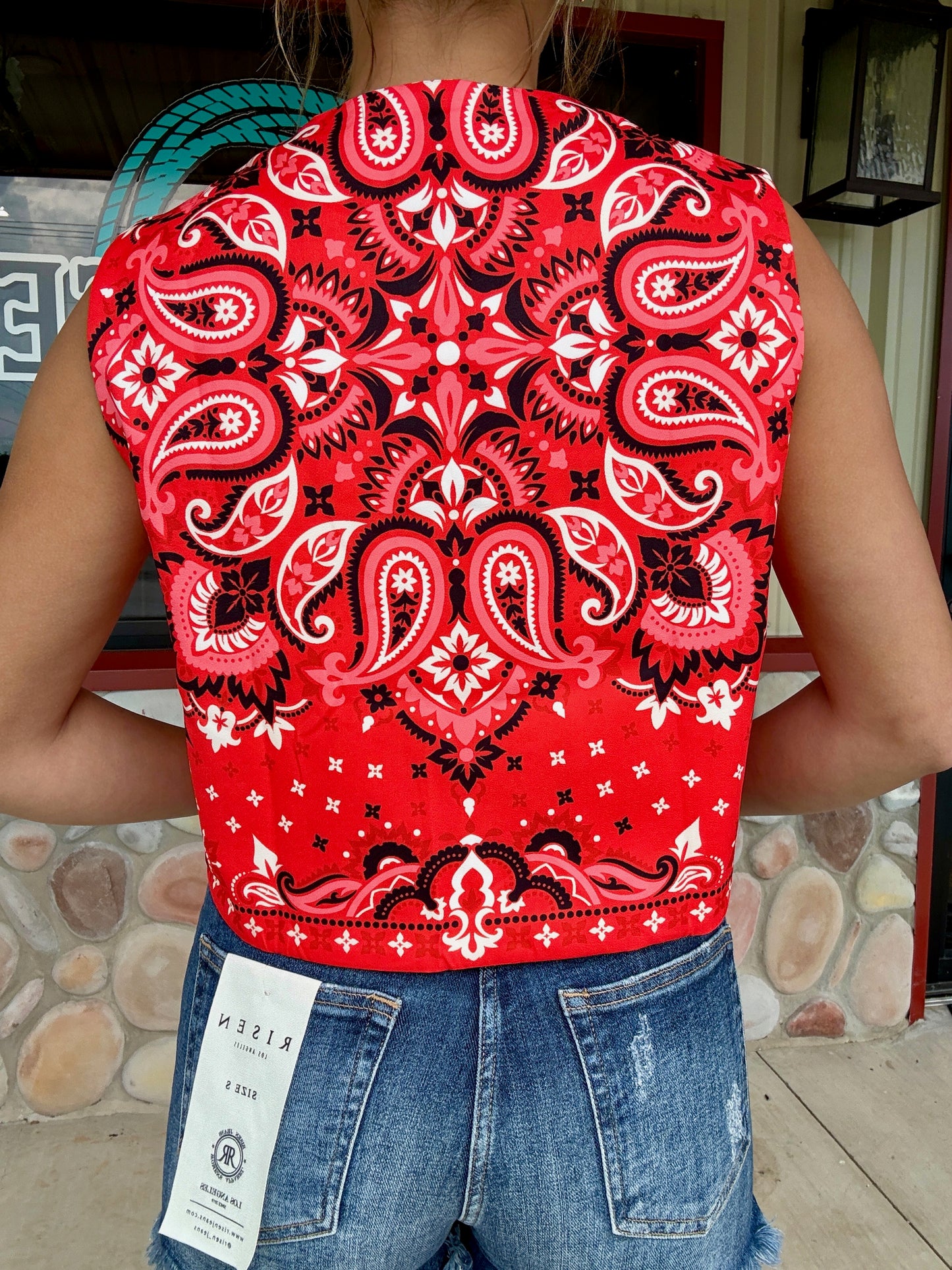 The Red Dirt Rodeo Bow Tie Vest