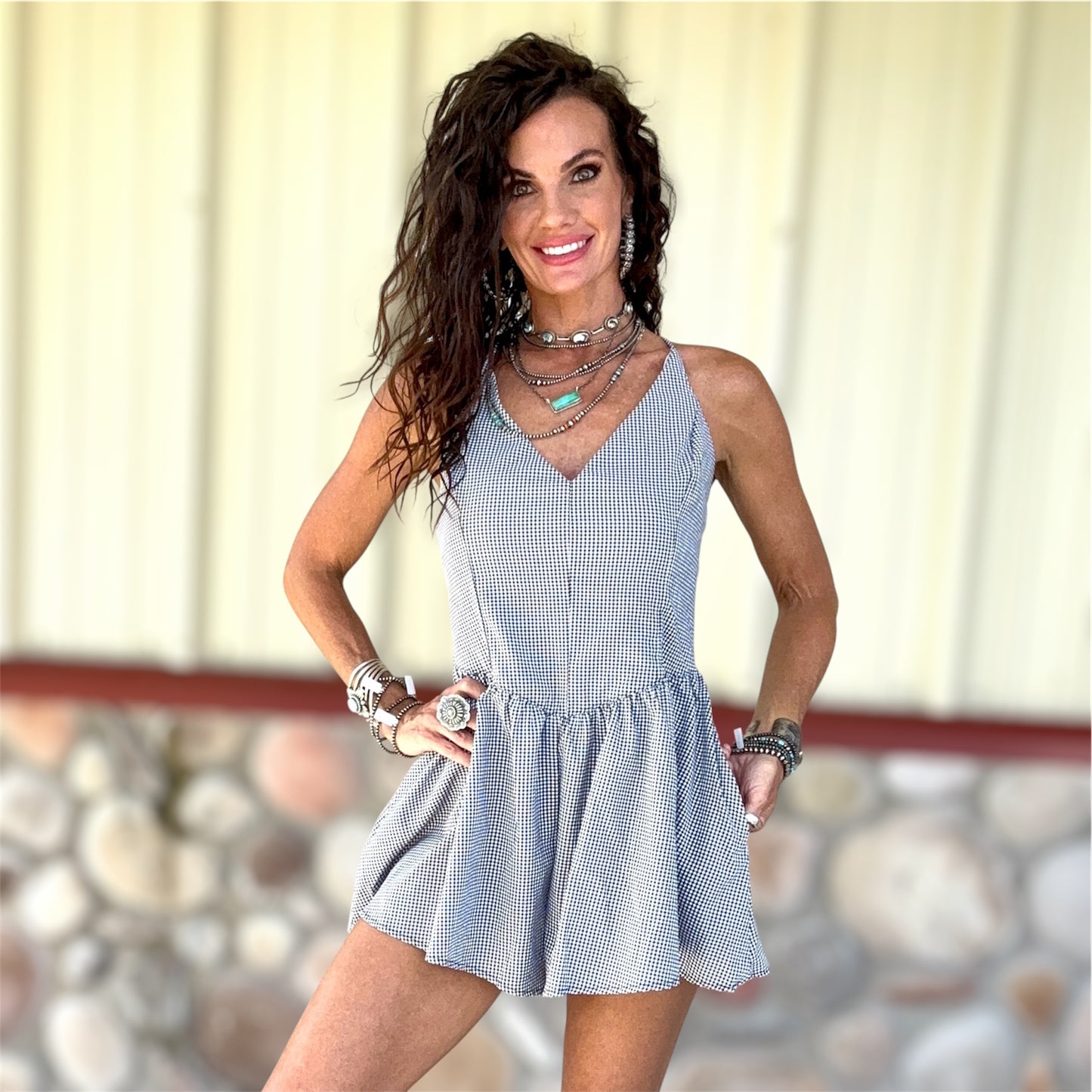 Western Breeze Romper