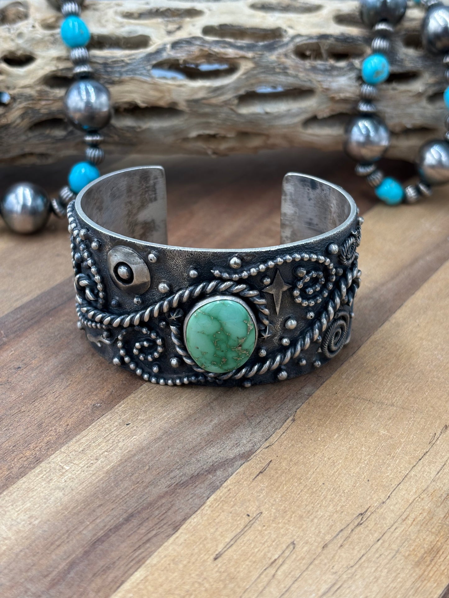 Sonoran #831-10 Cuff by Randy Billy, Navajo