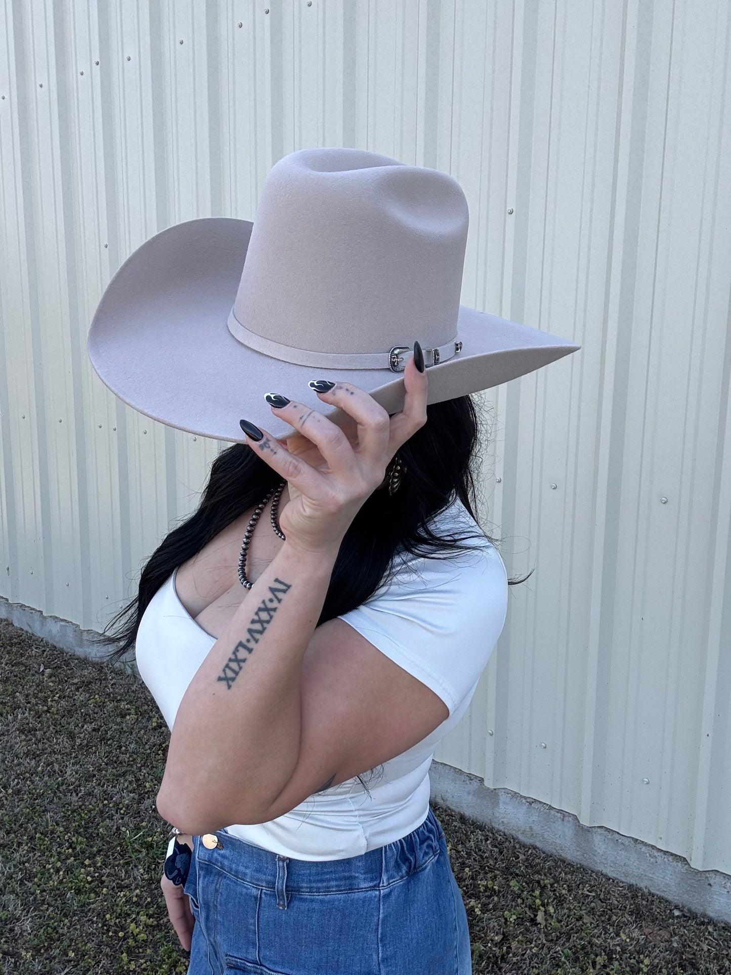 The Trailblazer – 4X Silver Belly Cowboy Hat (Minnick Crease, Unisex)