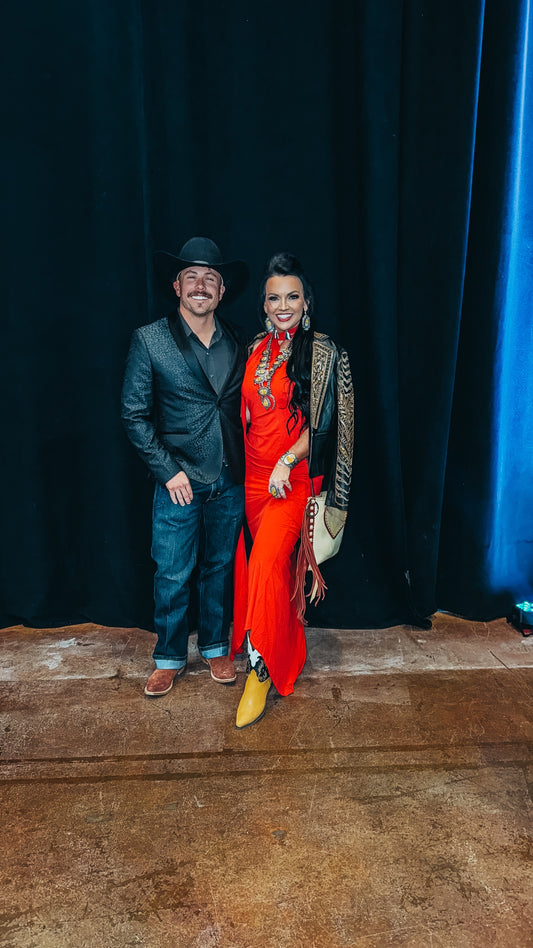 Scully Dark Espresso With Bronze Beaded Embellished Jacket