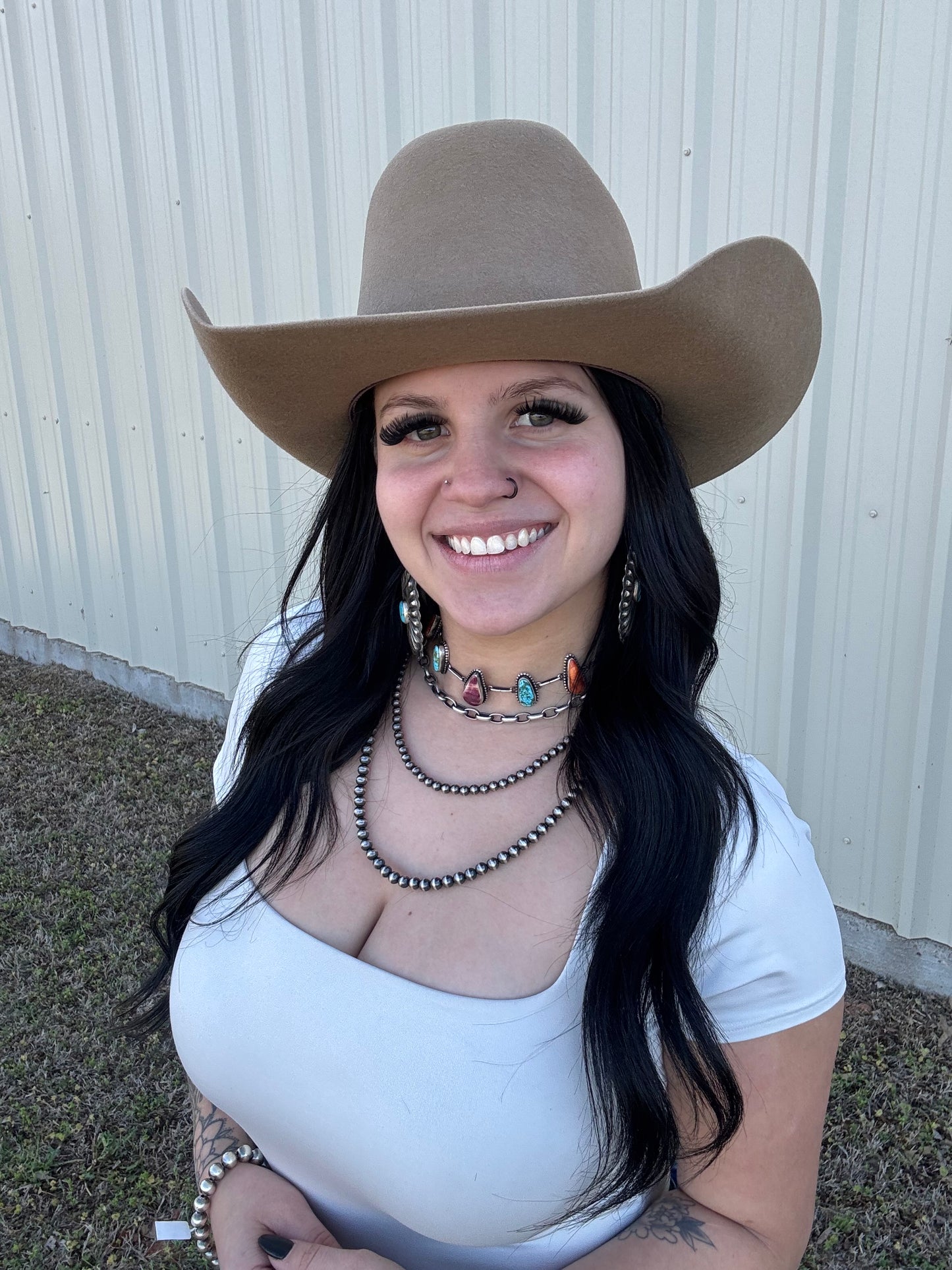 The Trailblazer – 4X Pecan Cowboy Hat (Minnick Crease, Unisex)