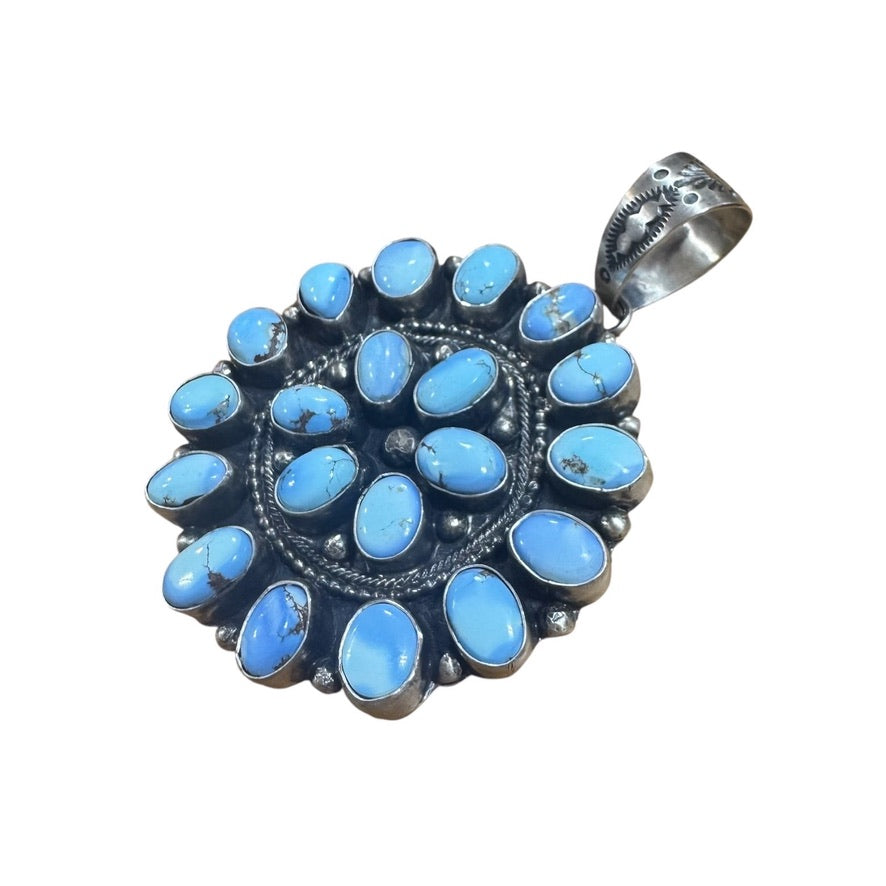 Golden Hills Cluster Pendant by Ella Peters