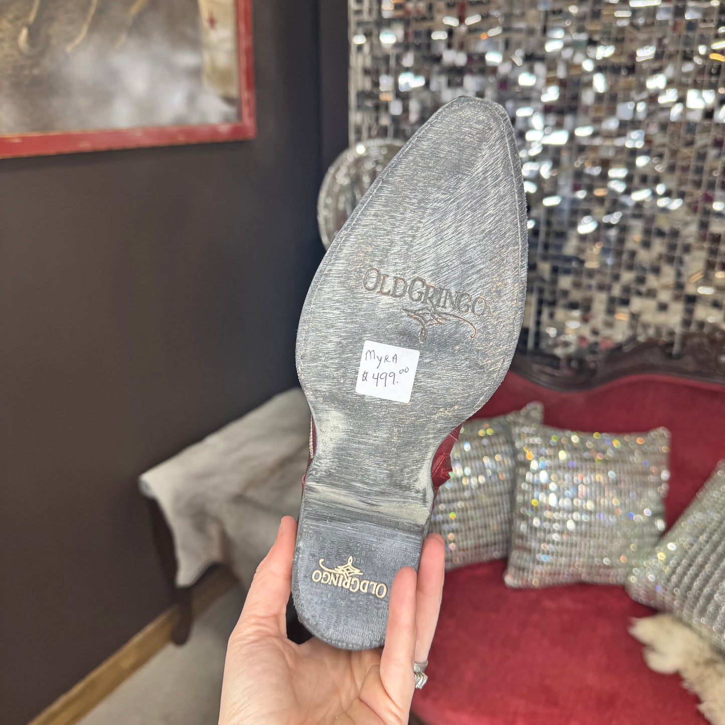 Old Gringo Ladies Mayra Bis Red Snip Toe Boots L1213-1