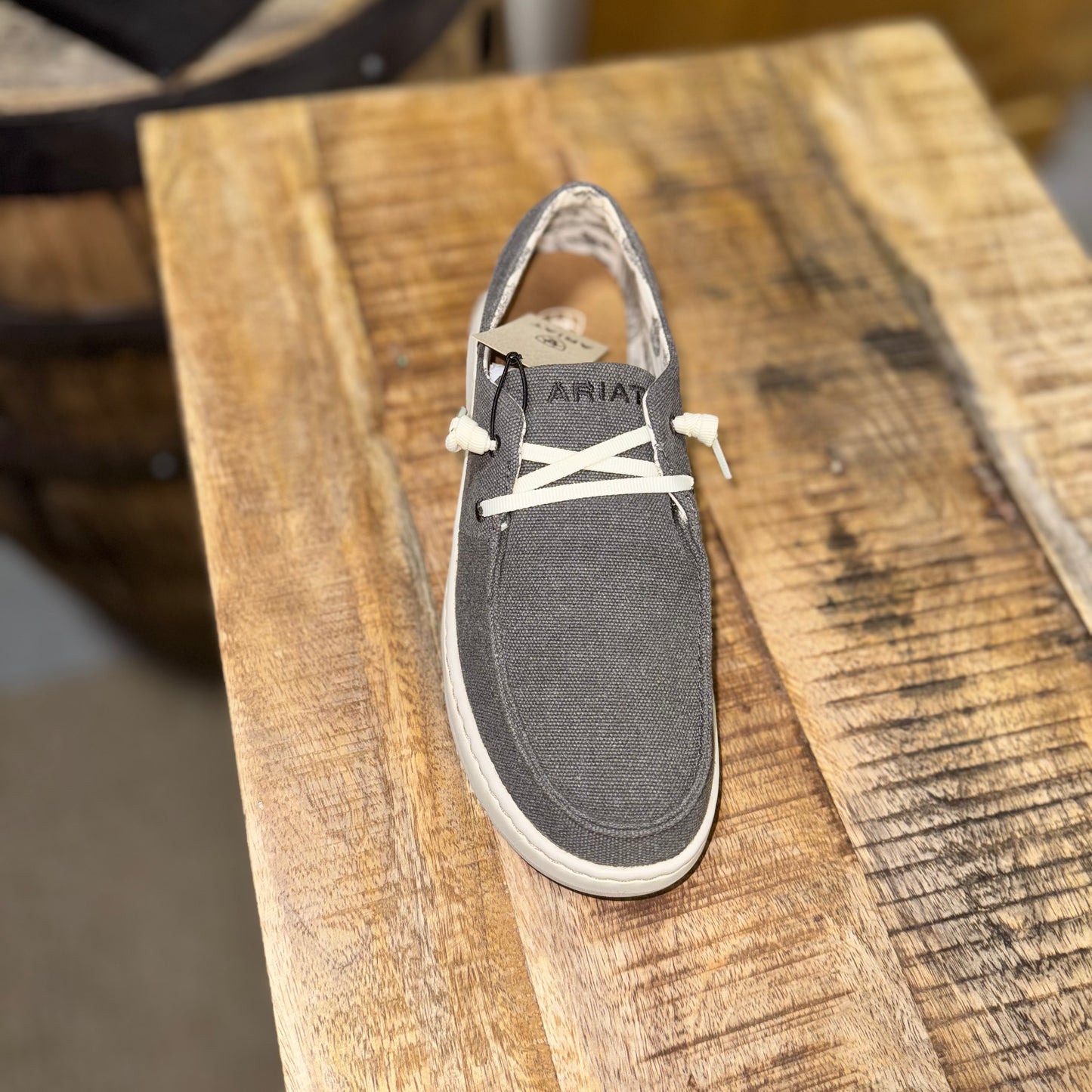 Ariat Hilo Loafer Shoe Gray Size 10