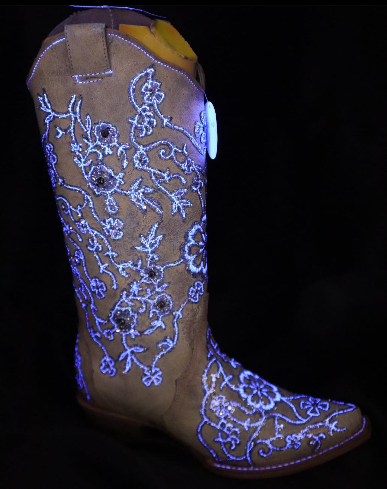 Corral Flower Happy Boot Sizes 6, 6.5