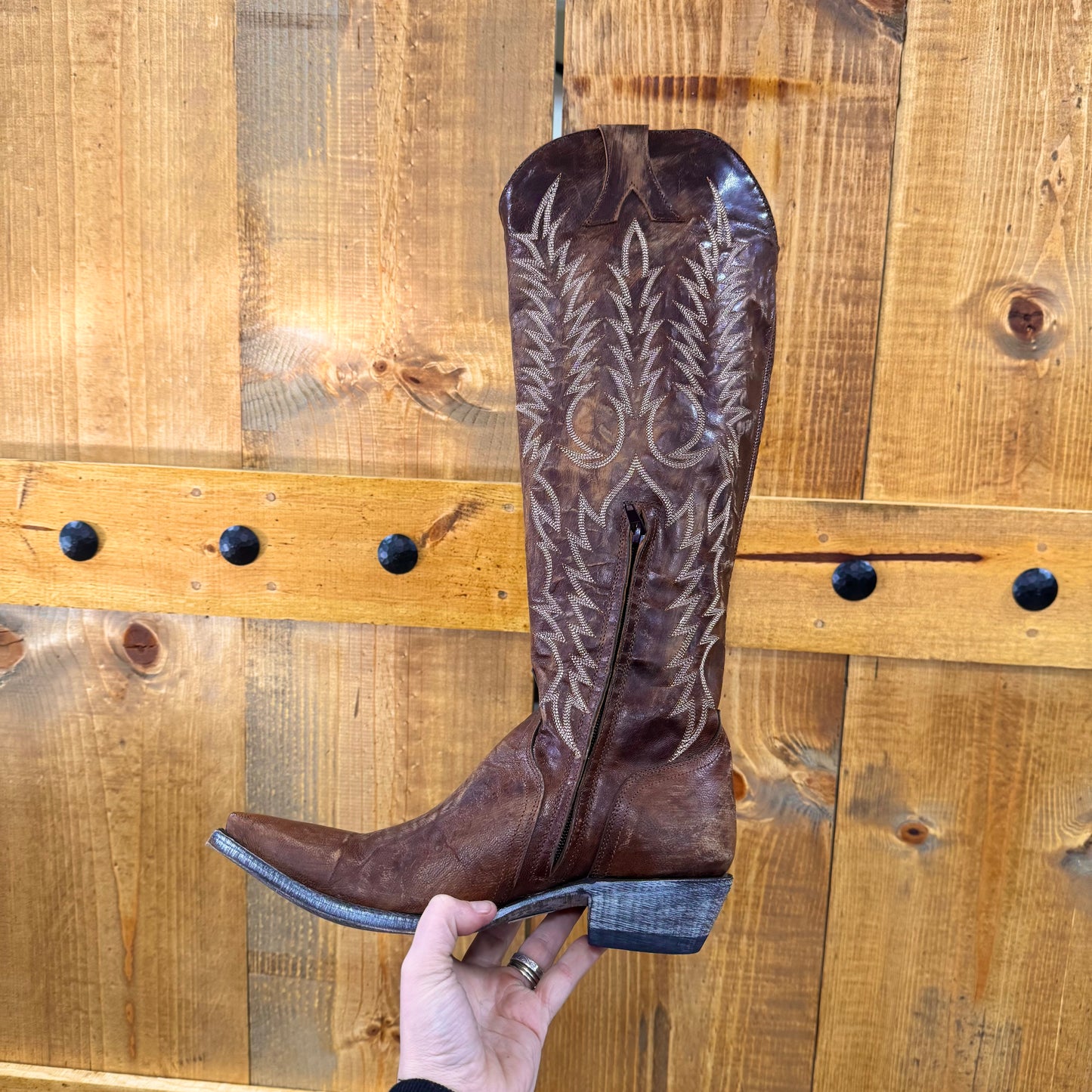 Old Gringo Ladies Mayra Relaxed Fit Brass Pointed Toe Boots L601-3