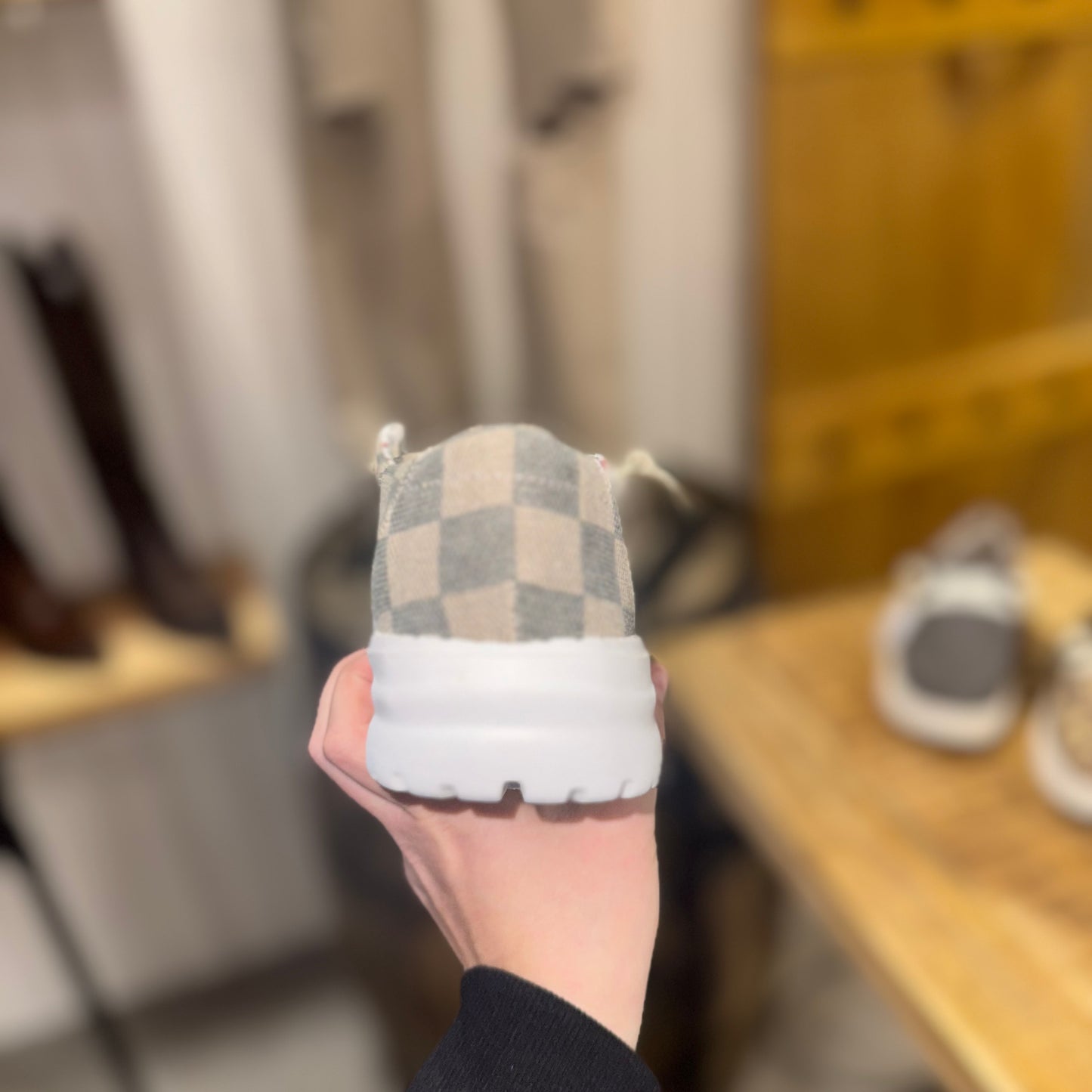 Big Time Checkered Loafer Shoe (sizes 8.5, 10, 11)