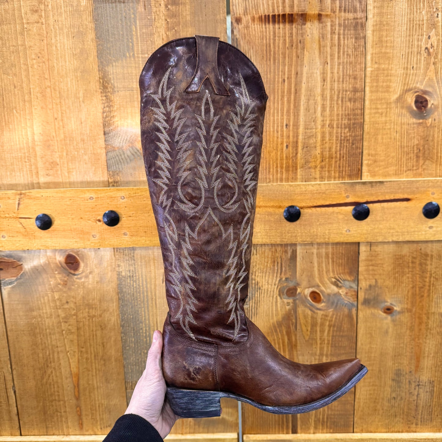 Old Gringo Ladies Mayra Relaxed Fit Brass Pointed Toe Boots L601-3