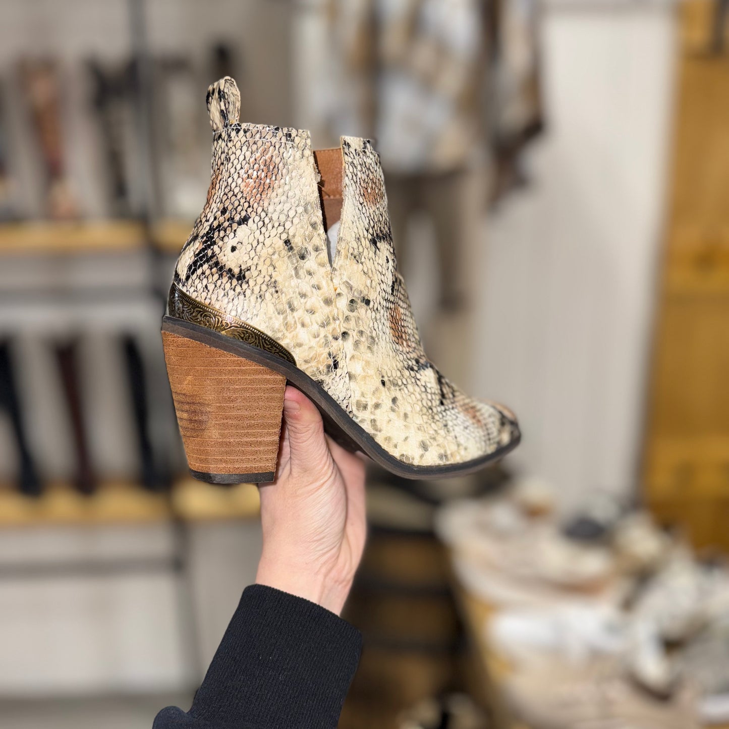 Snakin’ Around The Town Shortie Boot