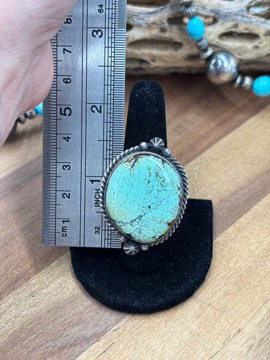 Blackjack #911-5 Adjustable Ring by Judith Dixon, Navajo