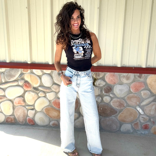 Diamond Trail Studded Jeans