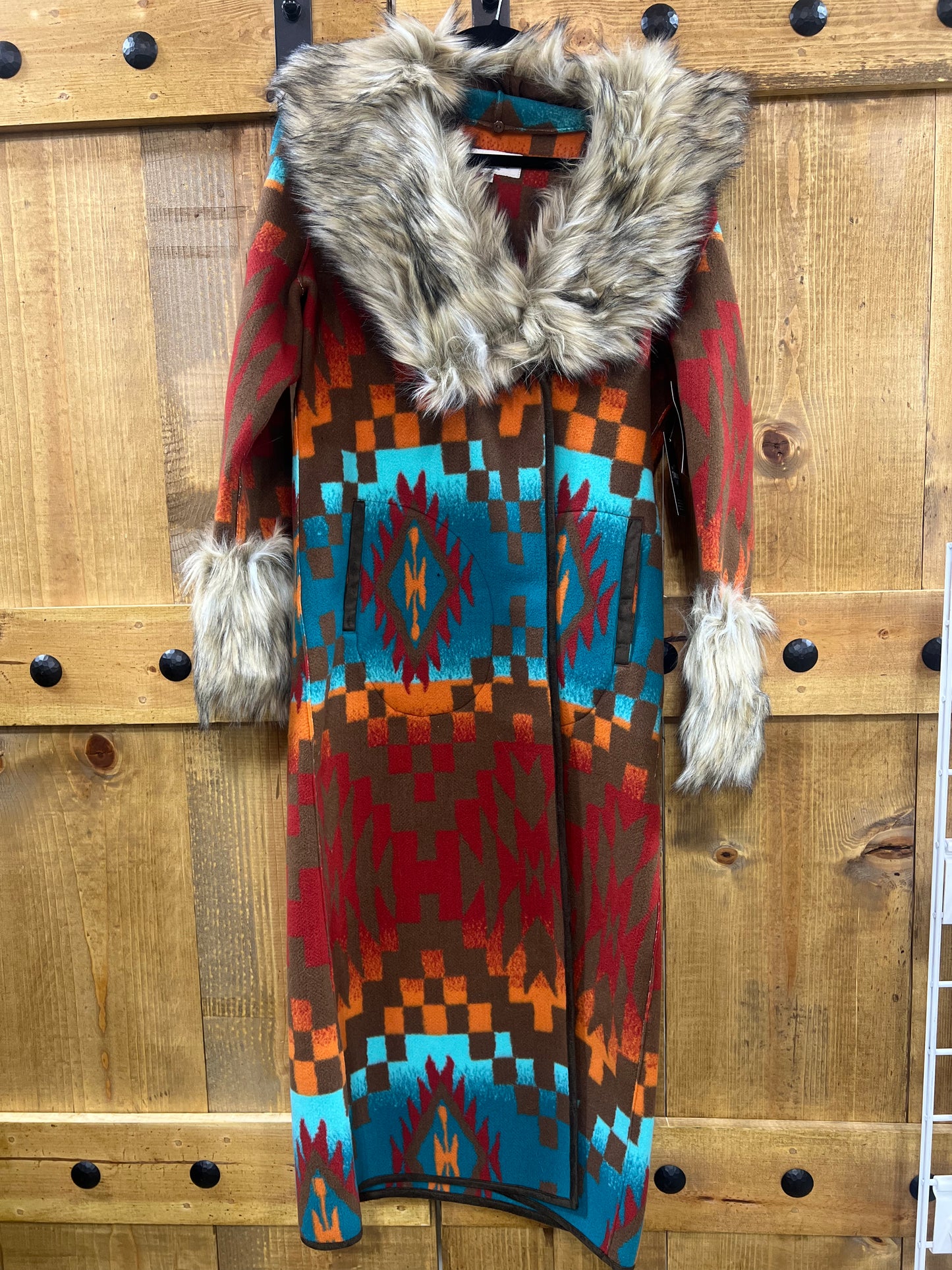 Casey Coat Multi by Tasha Polizzi