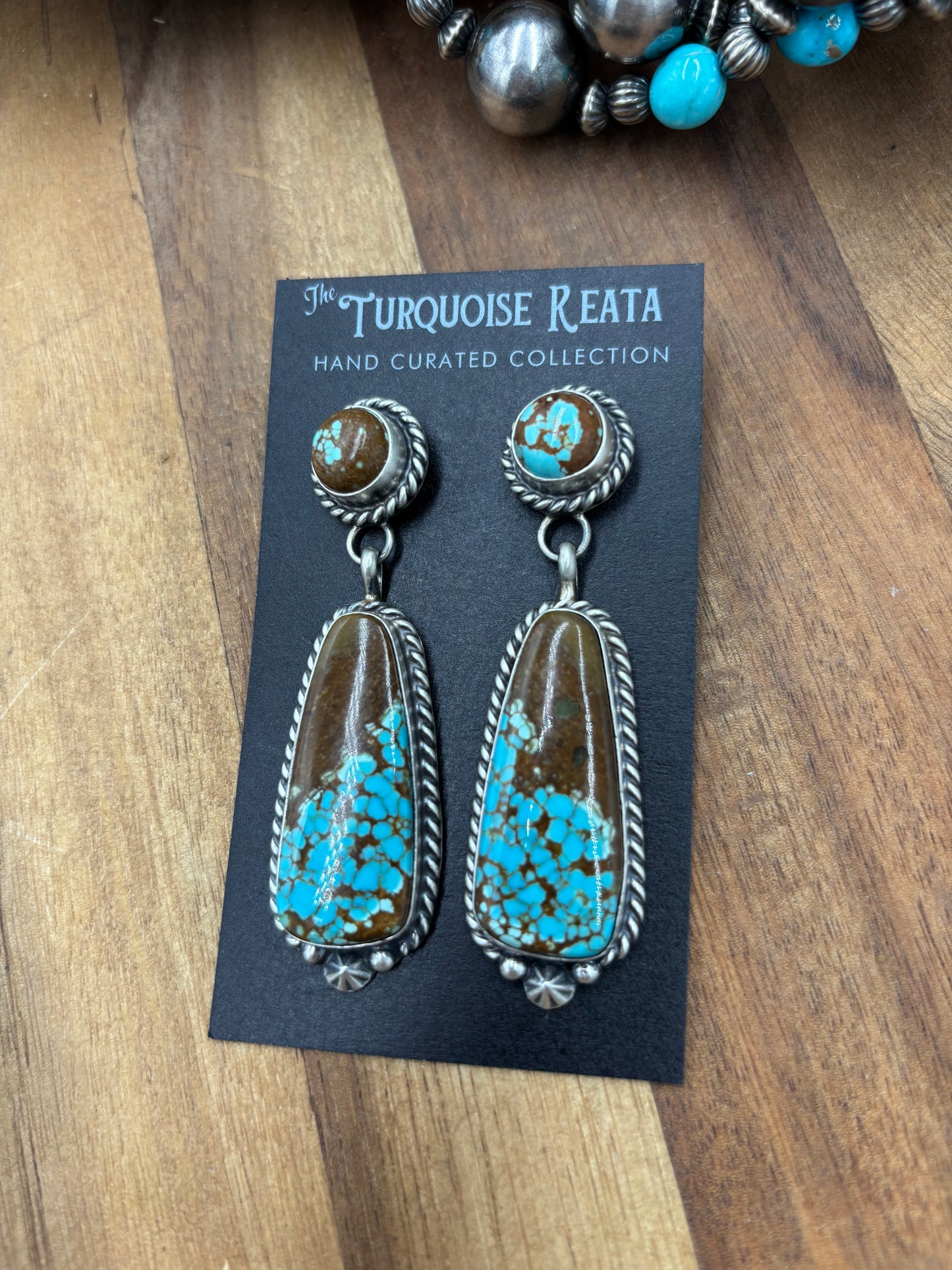 Mine #8 #826-5E Earrings by Chassity Belone, Navajo