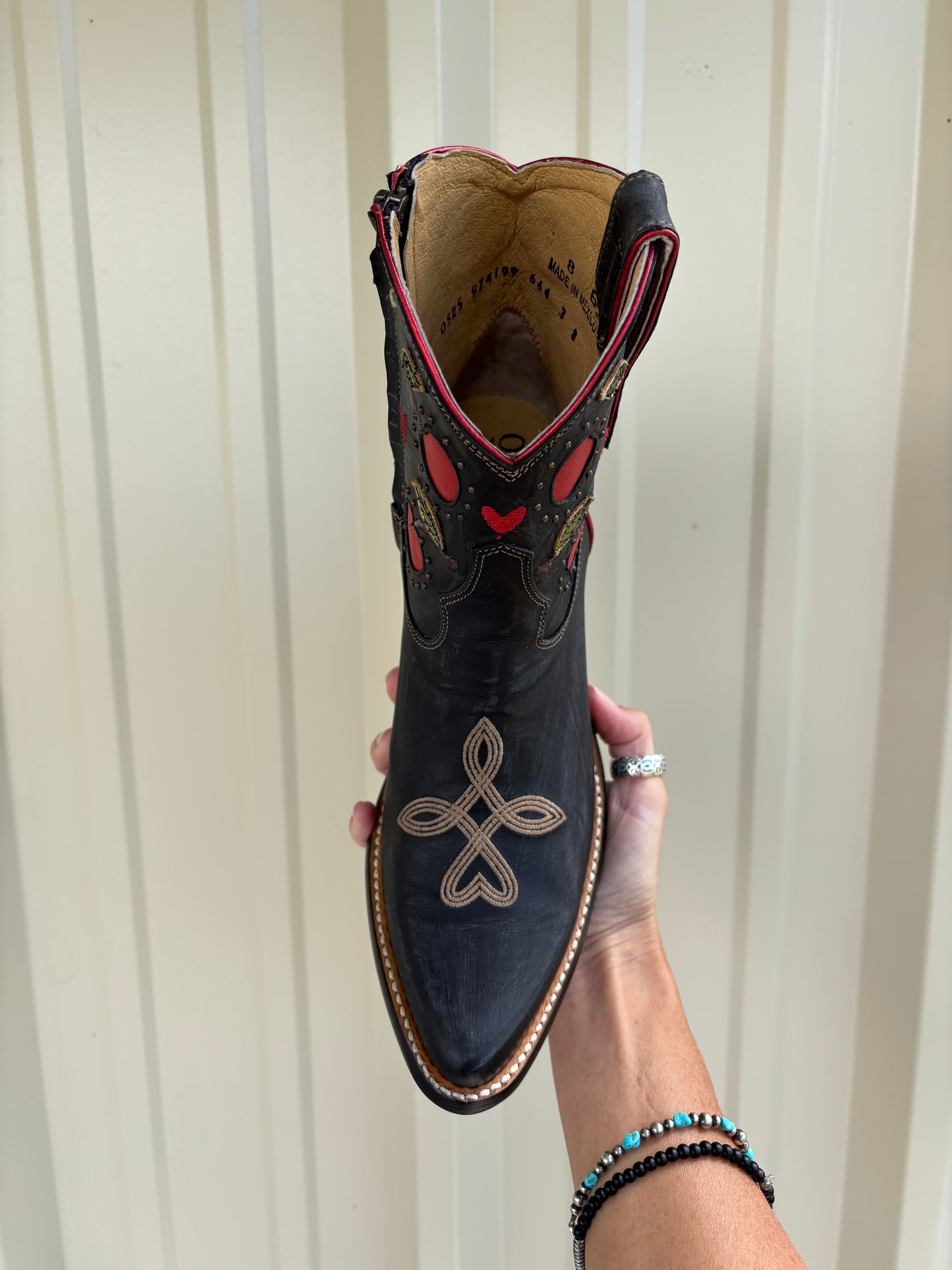 Old Gringo Kersen Cherry Bomb Shortie Boot