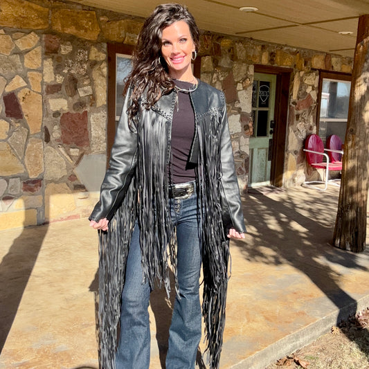 Rowdy Outlaw Fringe Duster