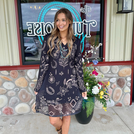 Cowgirl Spirit Swing Dress (Regular & Plus Size)