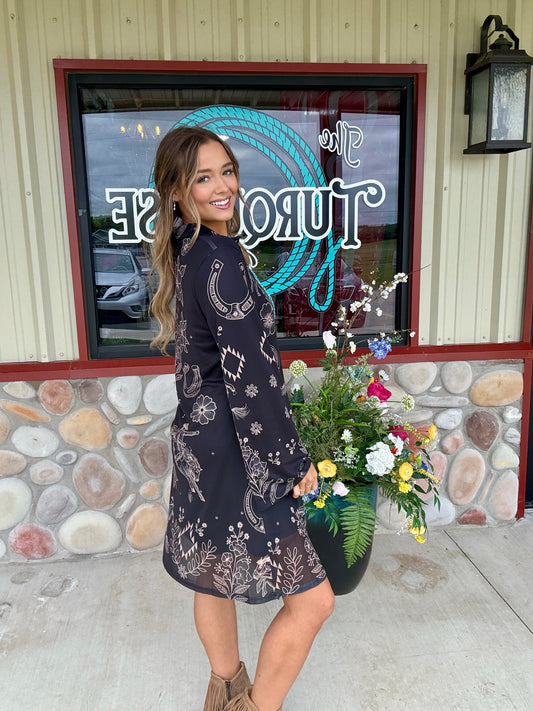 Cowgirl Spirit Swing Dress (Regular & Plus Size)