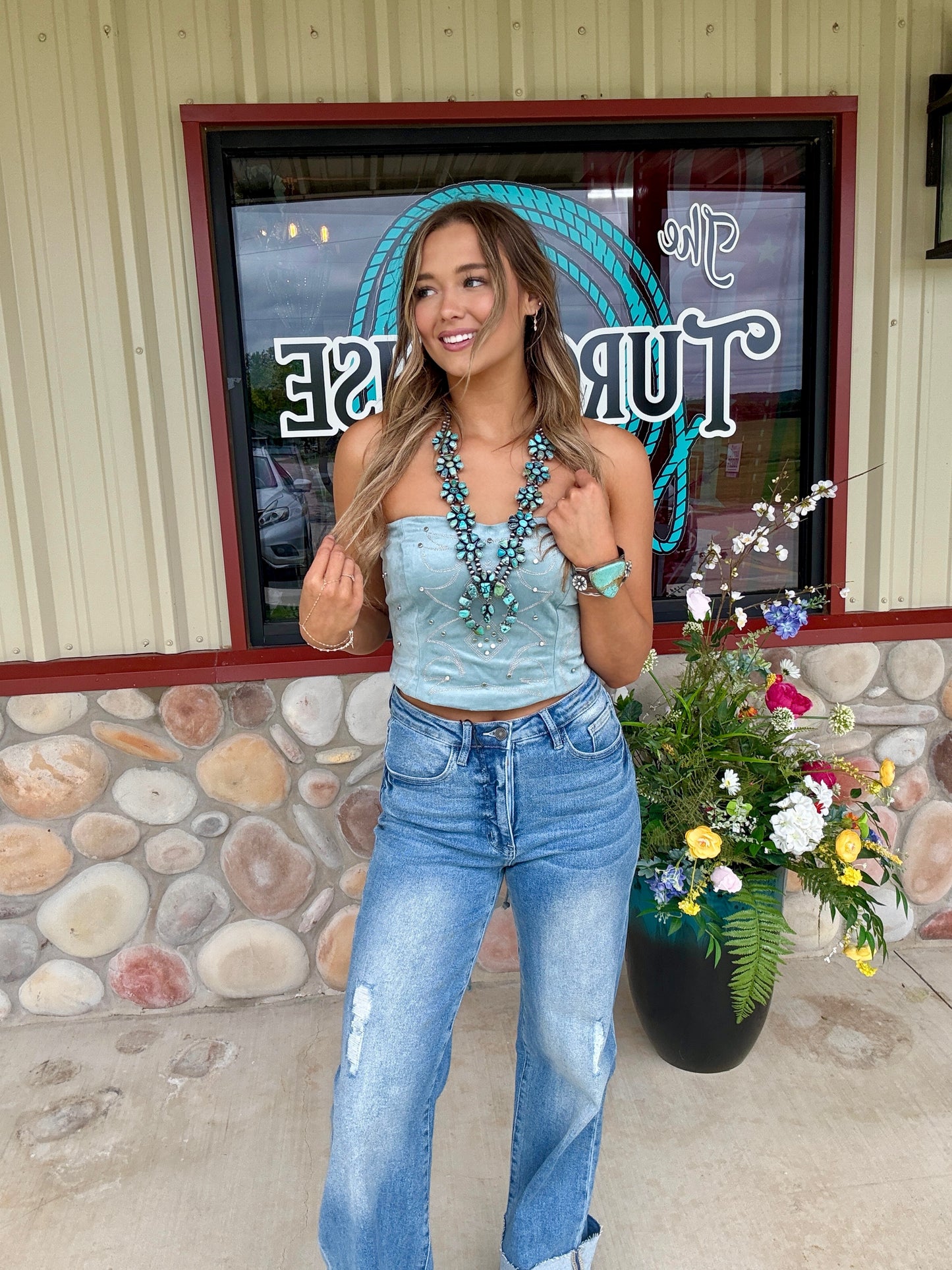 High Roller Wide Leg Jeans (Regular & Plus Size)