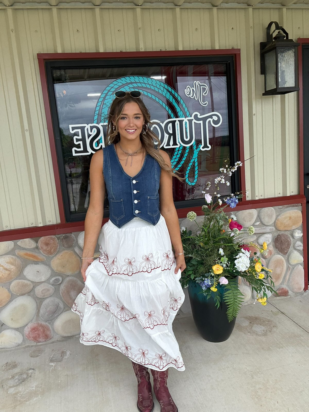 The Cherry Cordial Skirt