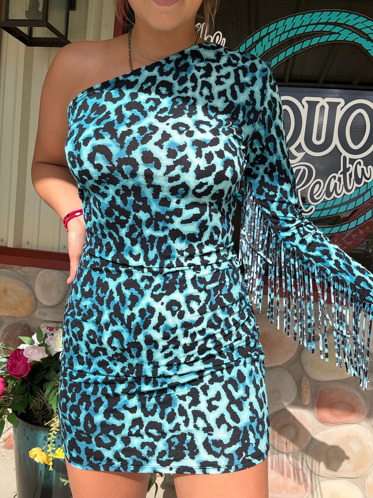 Wild Side One-Shoulder Dress