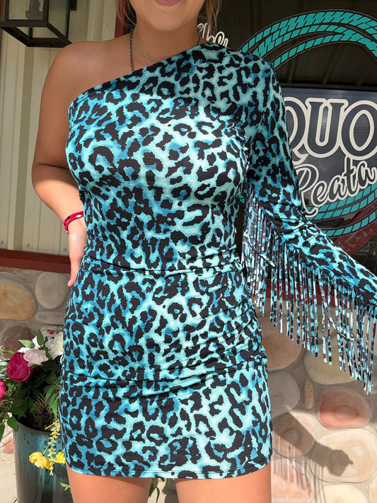 Wild Side One-Shoulder Dress