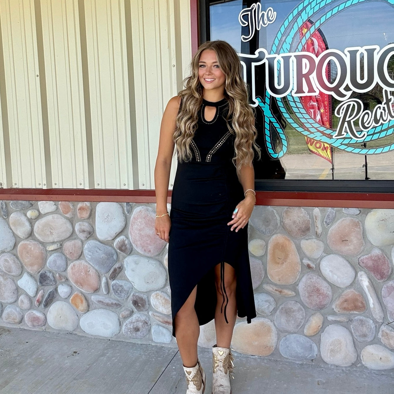 The After Rodeo Black Dress