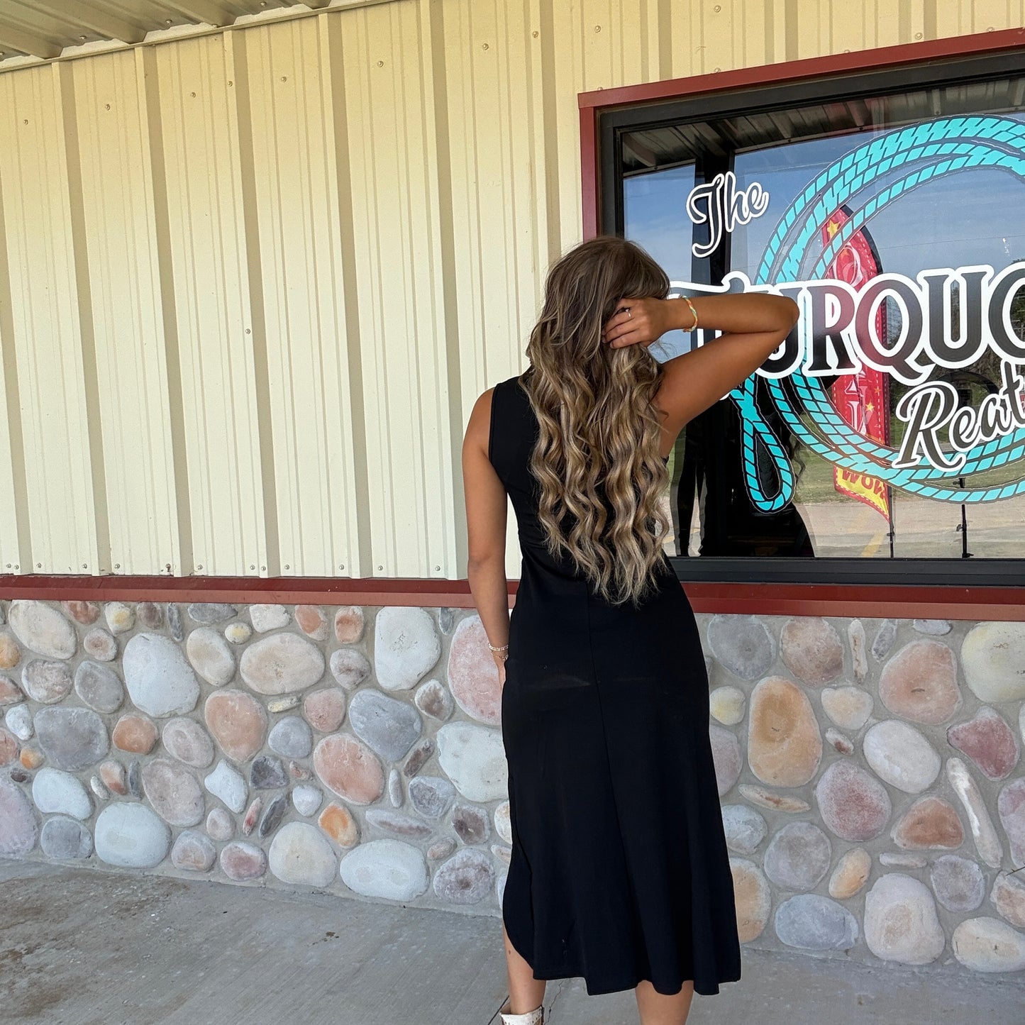 The After Rodeo Black Dress