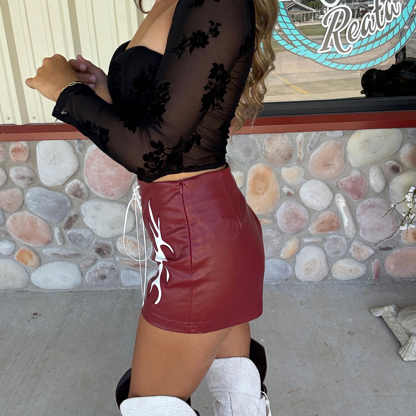 Hot Stuff Corset Front Shorts