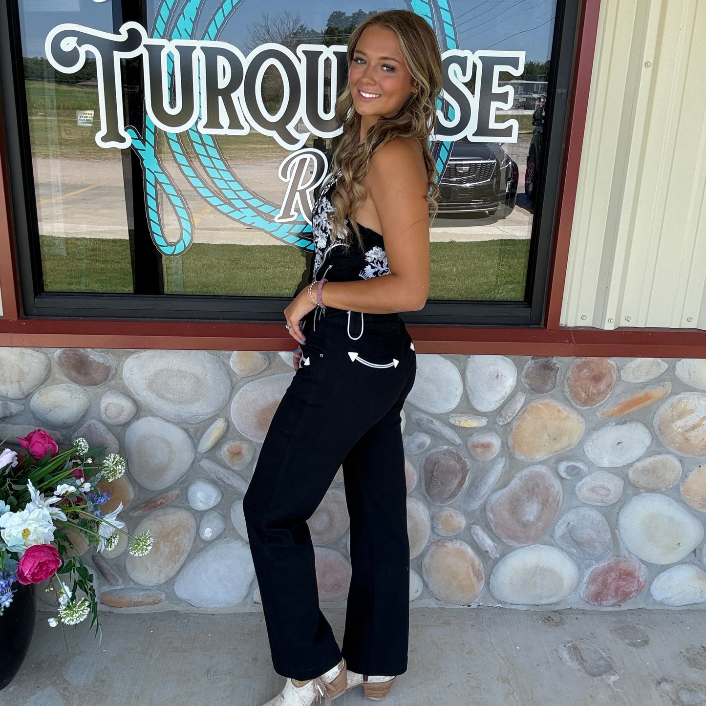 The Dutton Denim Jean in Black
