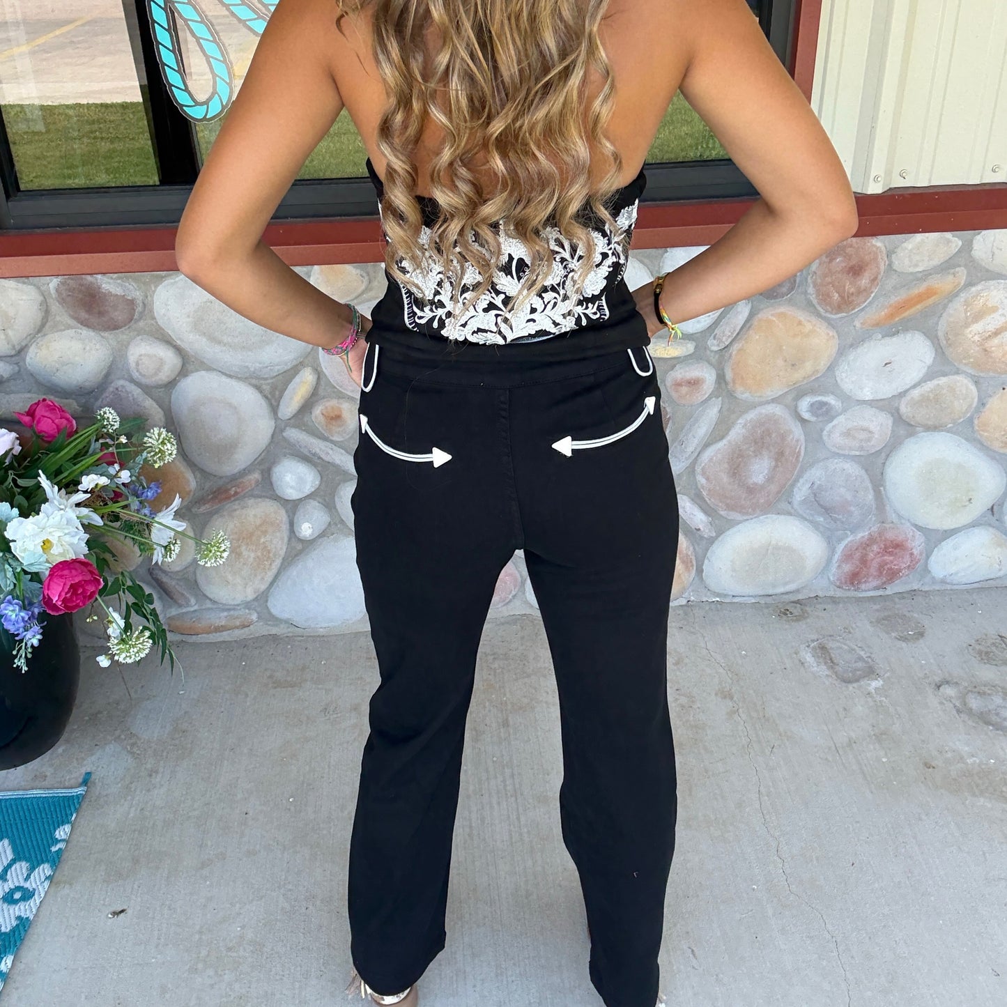 The Dutton Denim Jean in Black