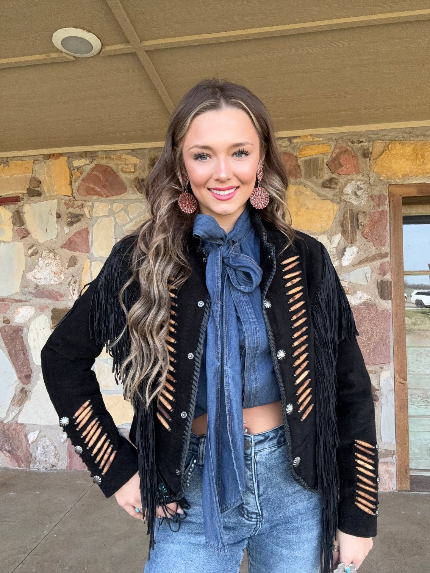 The Willa Fringe Jacket
