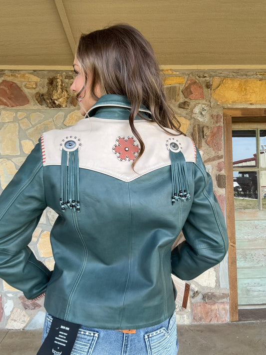 Desert Rose Leather Jacket